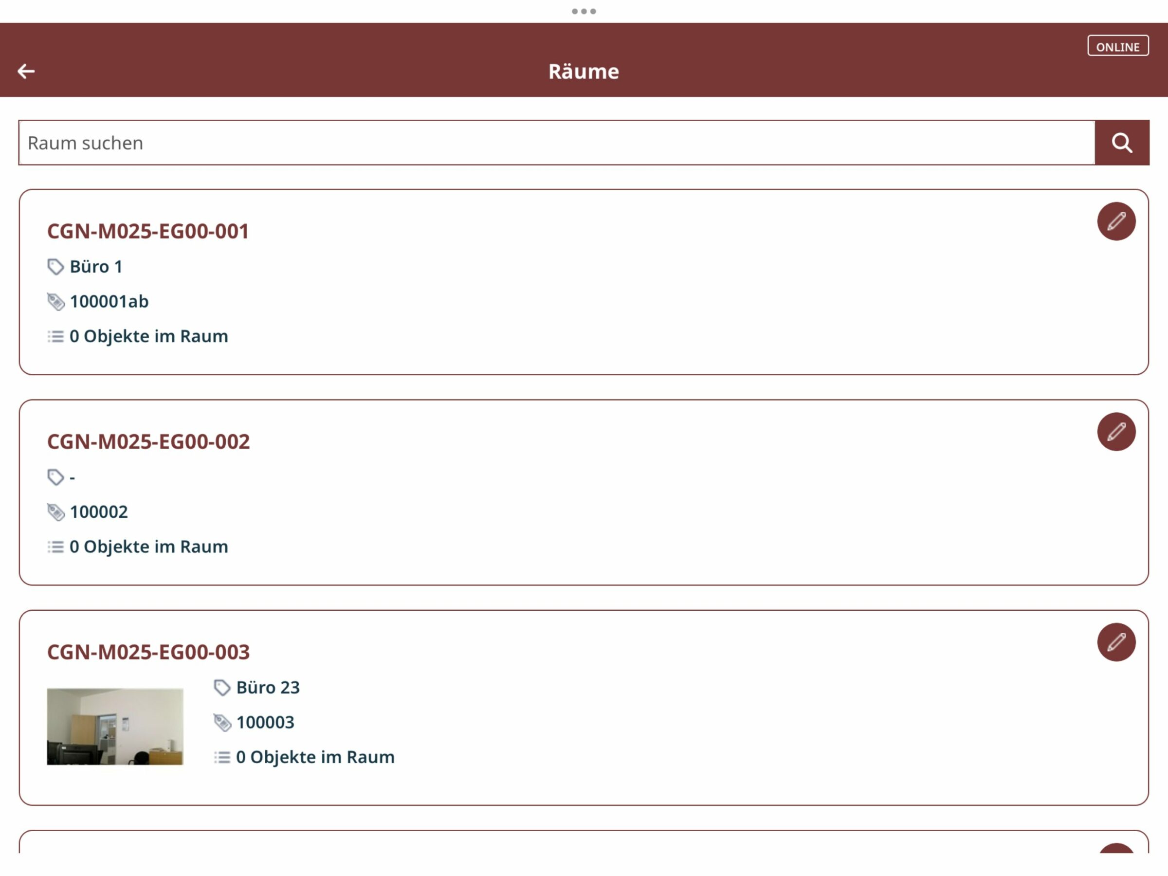 Inventur Software My eTASK App