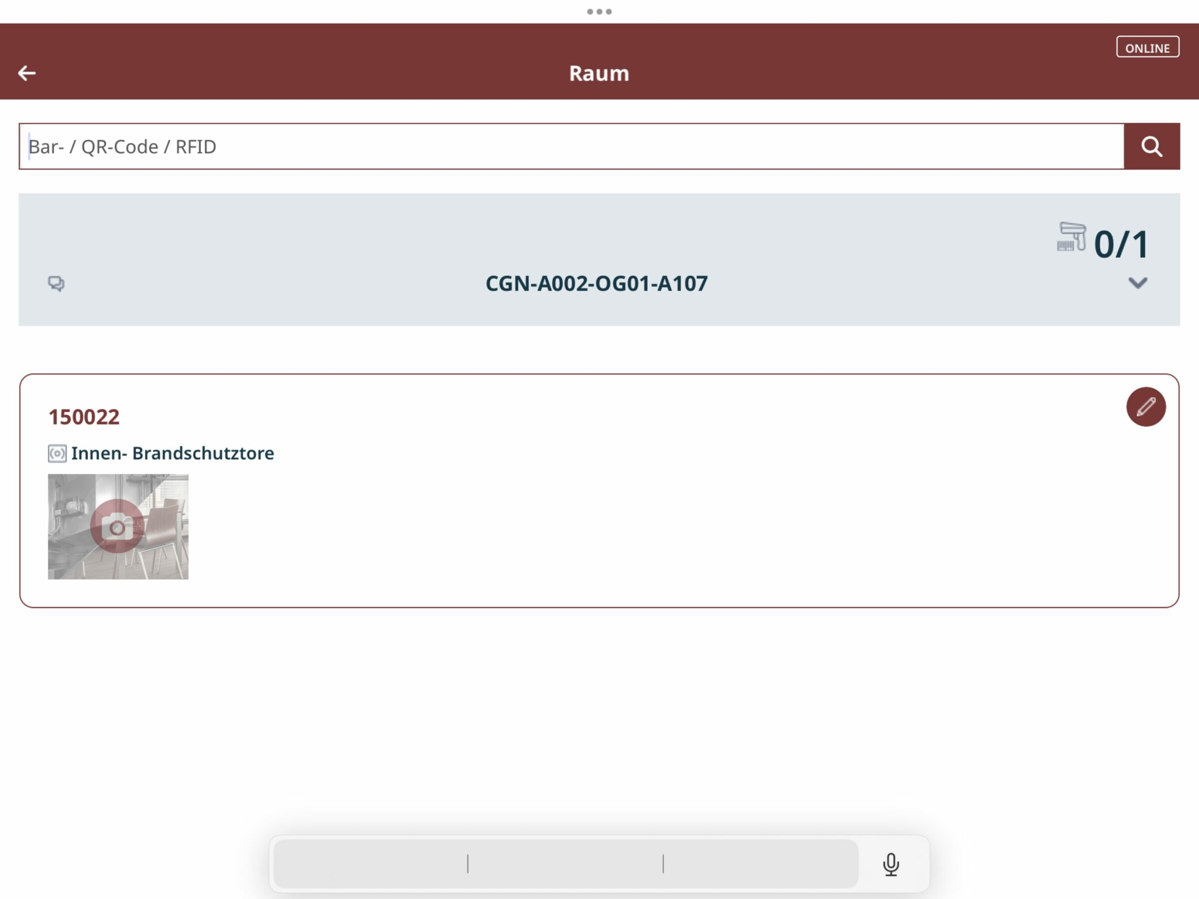 Inventur Software My eTASK App
