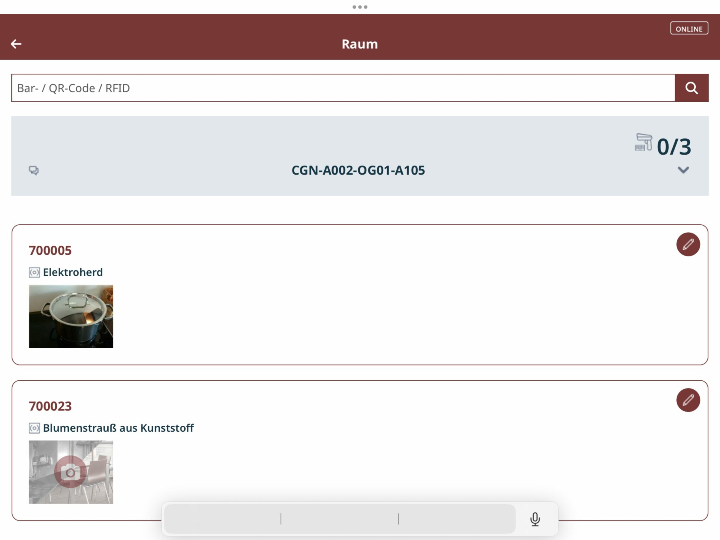 Inventur Software My eTASK App