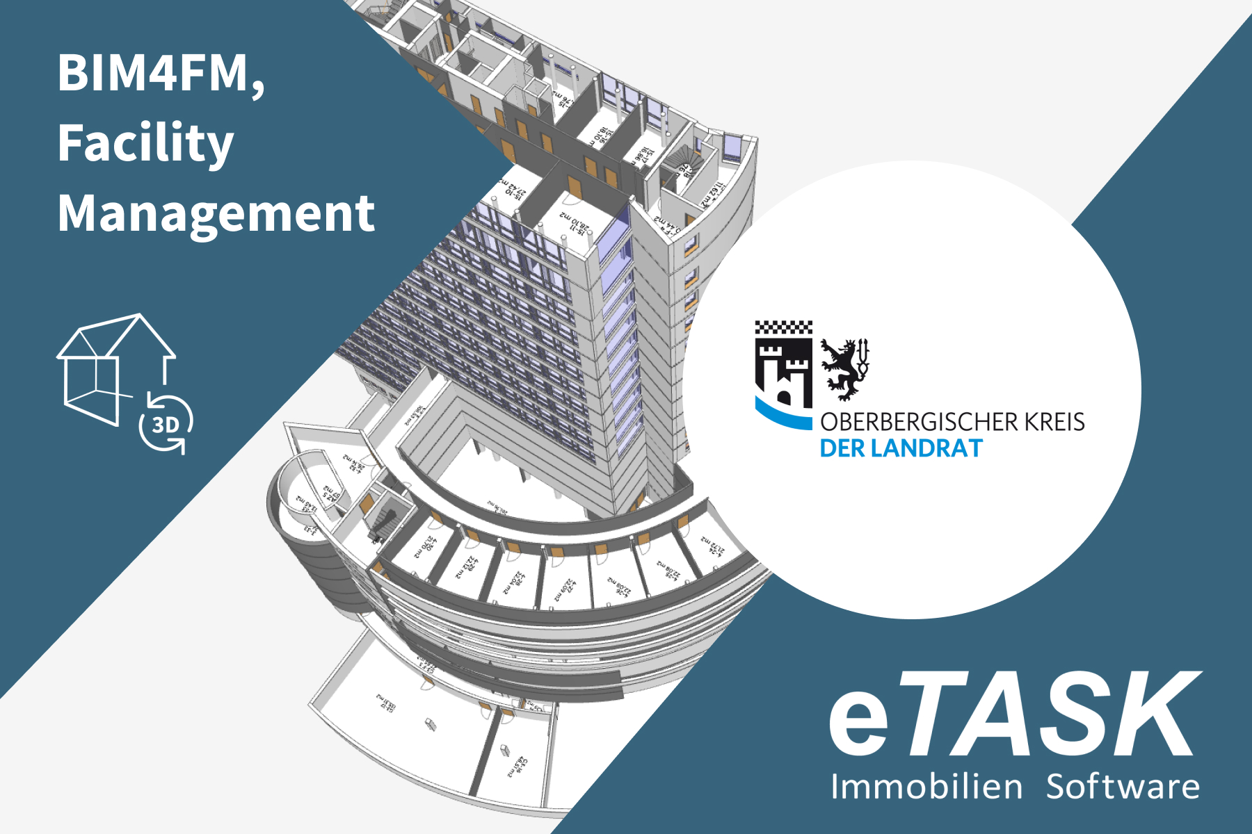 BIM4FM, Facility Management mit eTASK beim Oberbergischen Kreis
