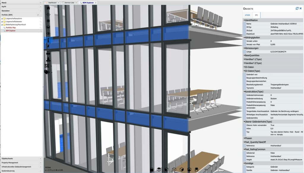 Digitaler Zwilling im BIM-Explorer