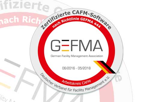 eTASK ist GEFMA 444 zertifiziert